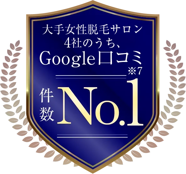 医療関係者が選ぶ脱毛サロン8年連続No.1