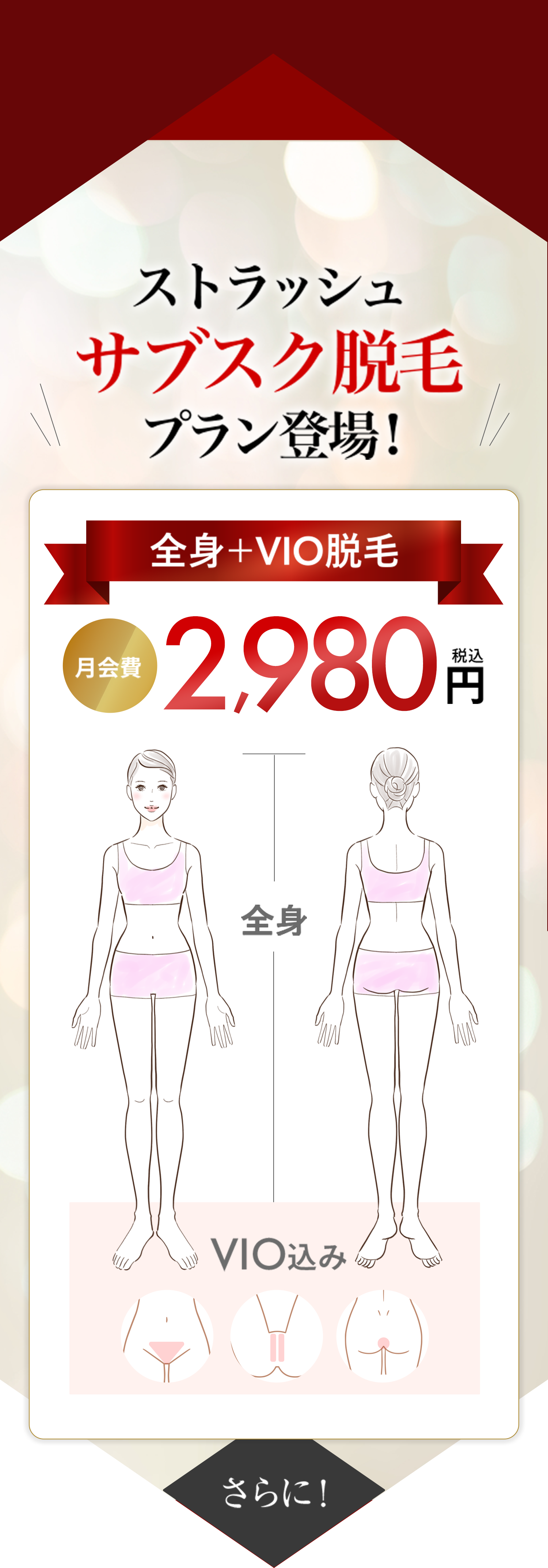 脱毛プラン