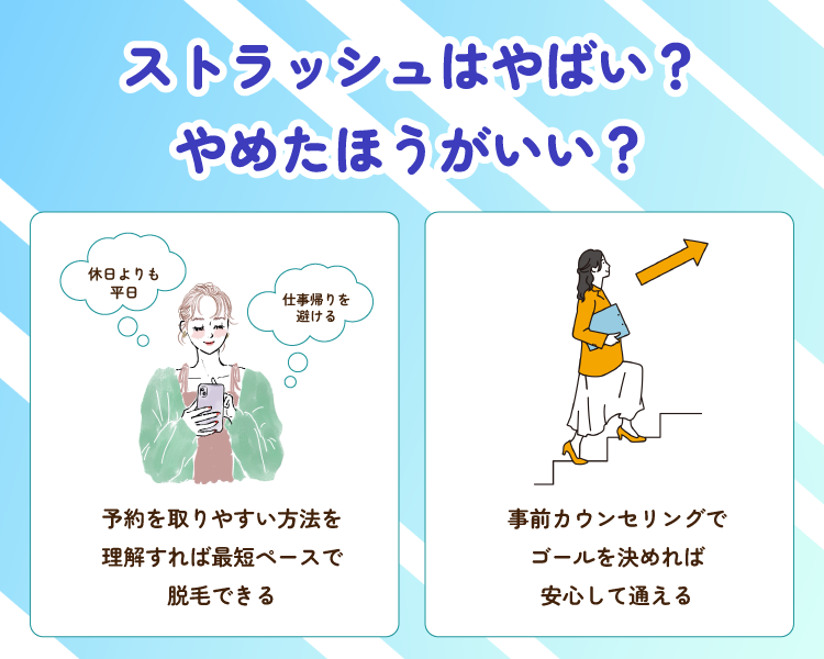 ストラッシュはやばい・やめたほうがいいって本当?口コミから分析