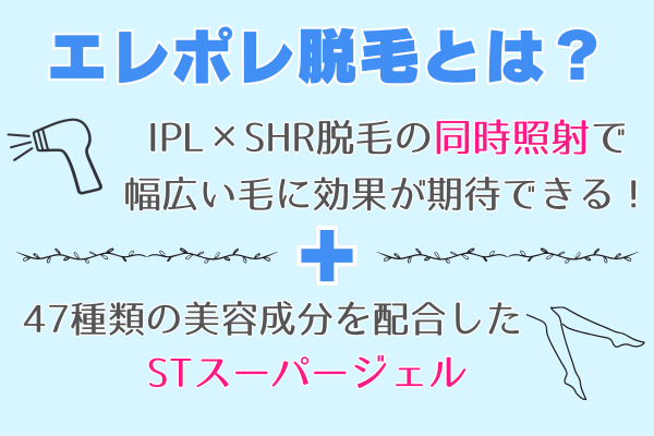 エレポレ脱毛とは?