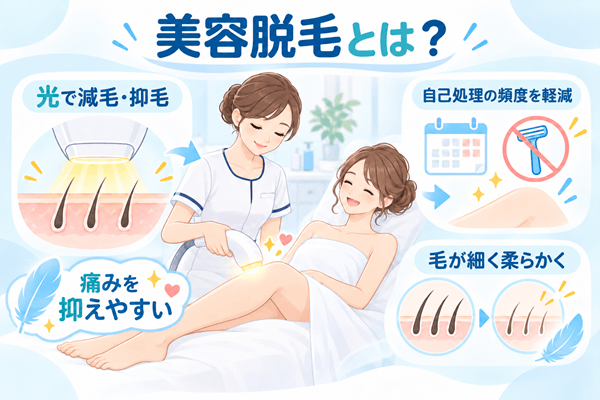 美容脱毛とは?