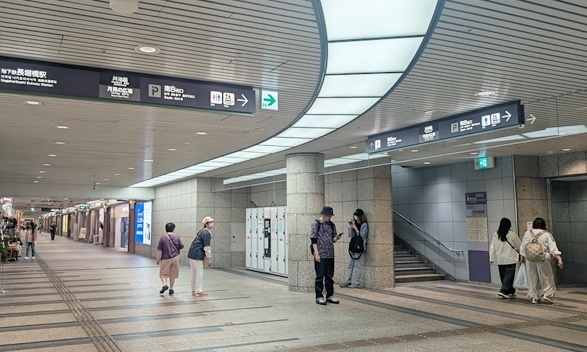 心斎橋駅からのアクセス
