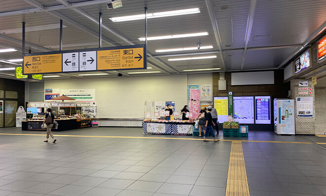 川口駅からのアクセス