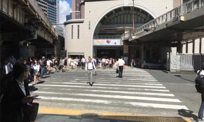 大阪駅からのアクセス